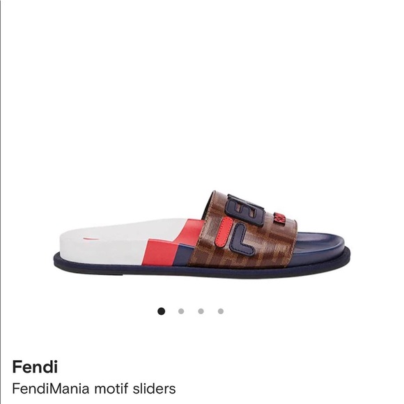 FENDI MENS SLIDES - Picture 6 of 6